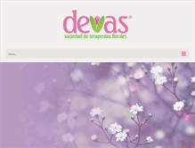 Tablet Screenshot of devas.com.mx